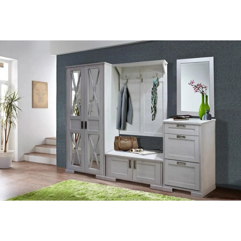 Комплект меблів для передпокою ОСТІН Бетон пайн світлий