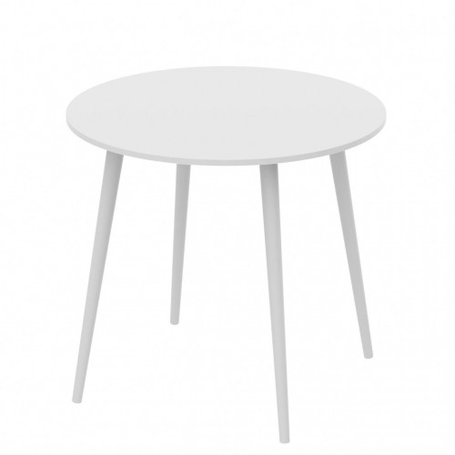 Круглий стіл Неман СЕТ-4 Білий/Білий