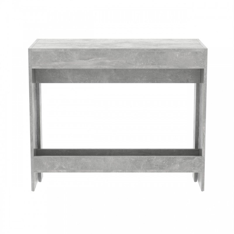 Обідній розсувний стіл для кухні Неман ПІТОН Лайт Бетон