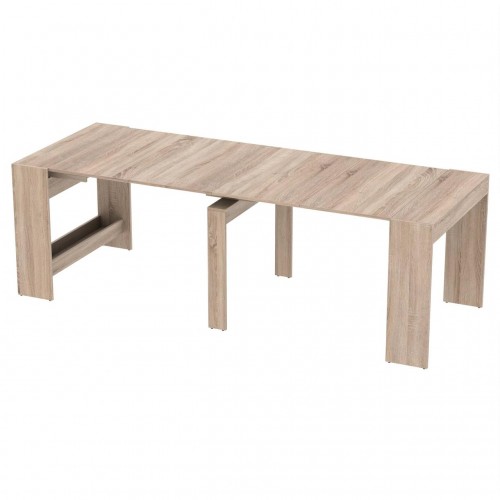 Обідній розсувний стіл для кухні Неман ПІТОН Лайт Дуб Сонома