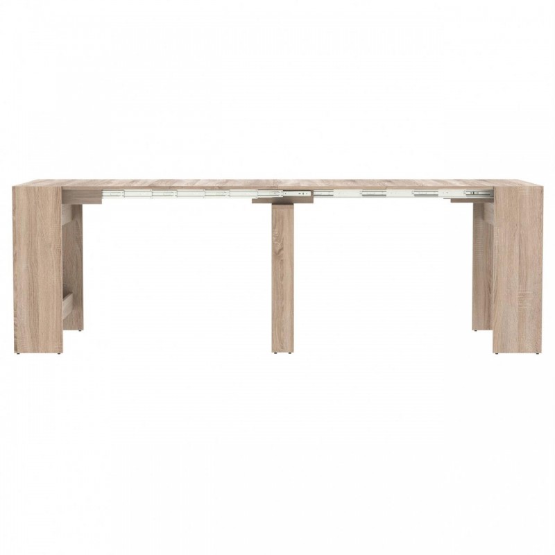 Обідній розсувний стіл для кухні Неман ПІТОН Лайт Дуб Сонома