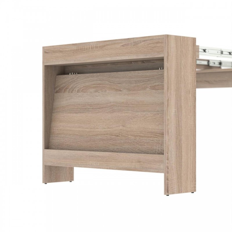 Обідній розсувний стіл для кухні Неман ПІТОН Лайт Дуб Сонома