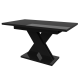 Обідній розсувний стіл Неман ЛАМАР МДФ Чорний глянець