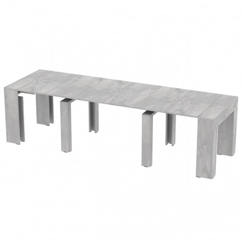 Обідній розсувний стіл Неман ПІТОН Люкс Бетонний камінь