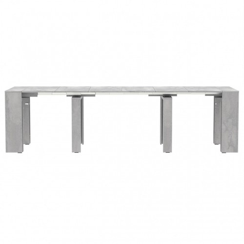 Обідній розсувний стіл Неман ПІТОН Люкс Бетонний камінь