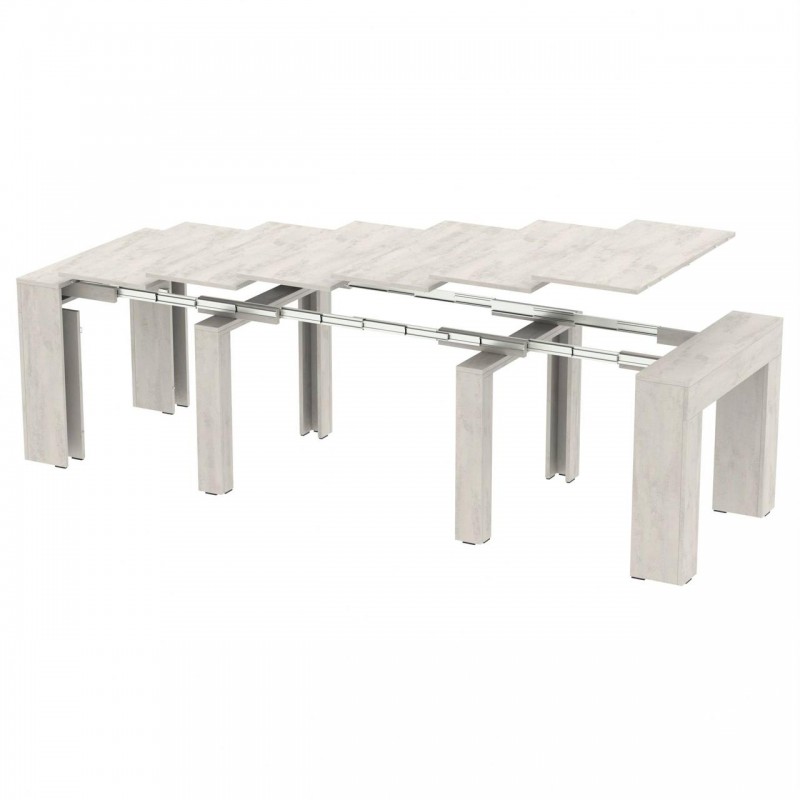 Обідній розсувний стіл Неман ПІТОН Люкс Шовковий камінь
