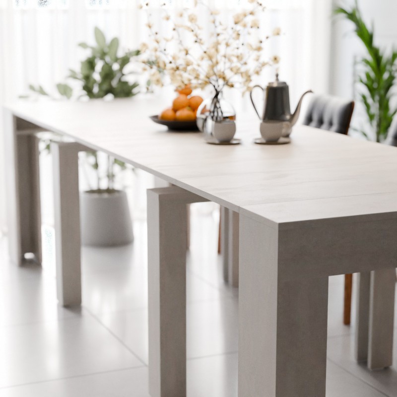 Обідній розсувний стіл Неман ПІТОН Люкс Шовковий камінь