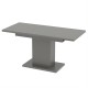 Обідній розсувний стіл Неман ТВІСТ МДФ Сірий матовий