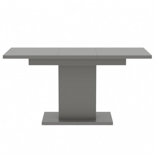 Обідній розсувний стіл Неман ТВІСТ МДФ Сірий матовий