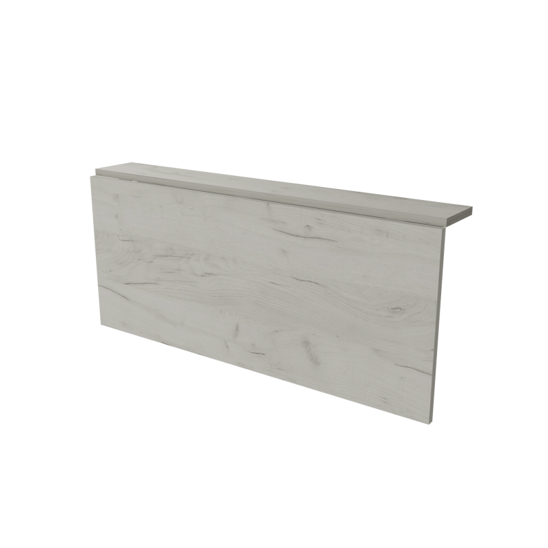 Обідній стіл-трансформер Неман МІНІ Дуб крафт білий/Білий