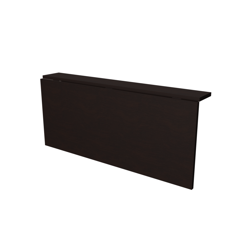 Обідній стіл-трансформер Неман МІНІ Венге/Чорний