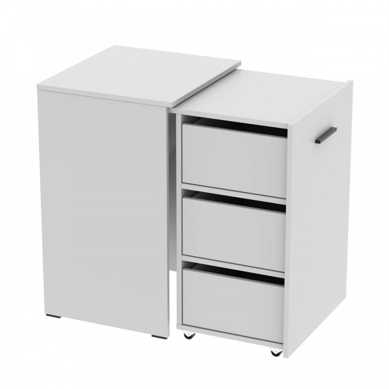 Письмовий стіл тумба Неман РОЛІН Білий