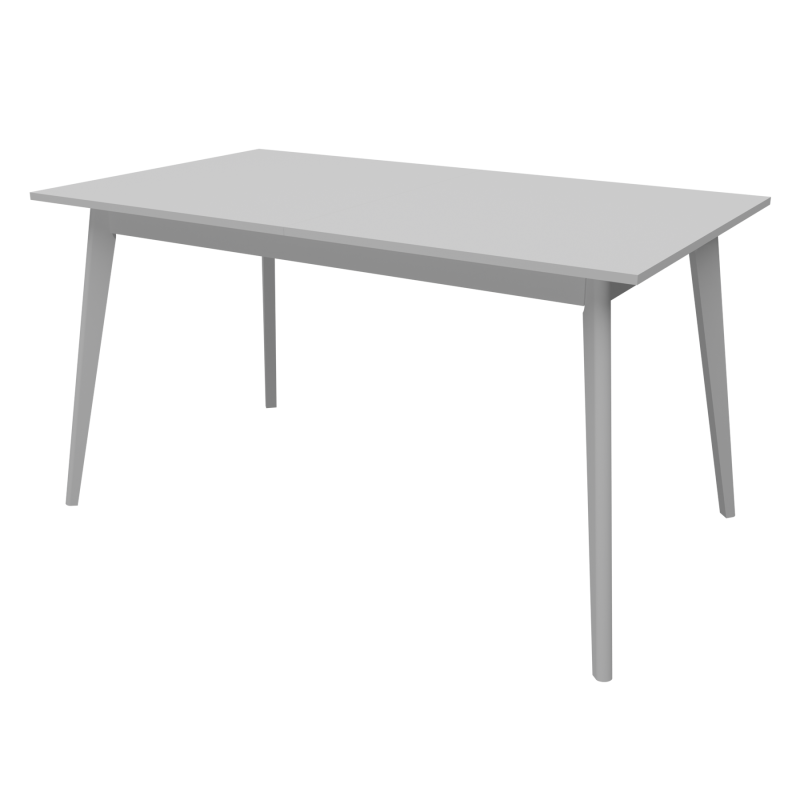 Розкладний стіл для кухні Неман БОН 1380х775 МДФ Білий