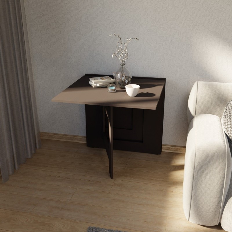 Розкладний стіл для кухні Неман СЛІМ Лайт Венге