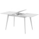 Розкладний стіл Неман БОН 1180х680 Білий/Білий