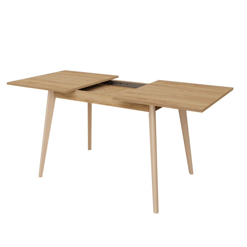 Розкладний стіл Неман БОН 1180х680 Дуб крафт золотий/Лак