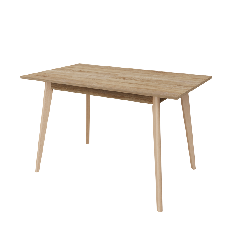 Розкладний стіл Неман БОН 1180х680 Дуб сонома/Лак