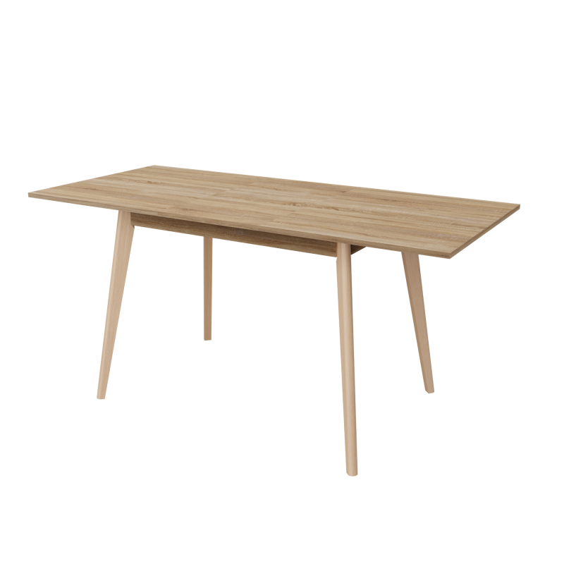 Розкладний стіл Неман БОН 1180х680 Дуб сонома/Лак