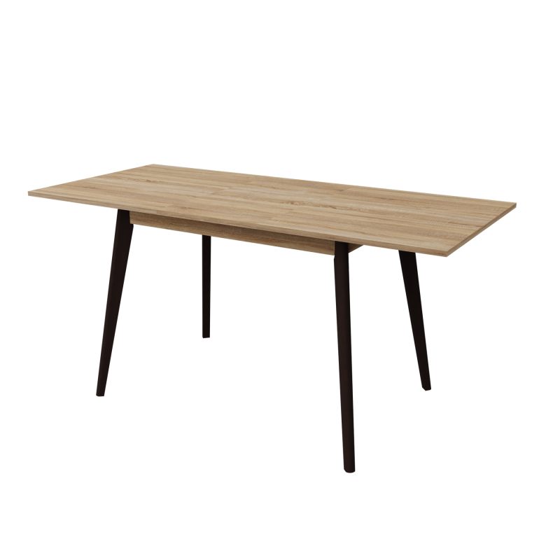 Розкладний стіл Неман БОН 1180х680 Дуб сонома/Венге