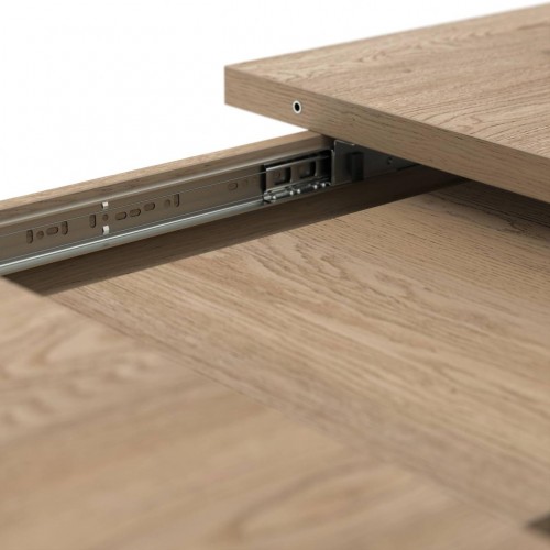 Розсувний обідній стіл СПАЙДЕР ДСП Дуб кремона торро/Чорний