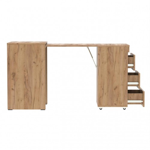 Розсувний стіл-тумба Неман БАРІ Дуб крафт золотий