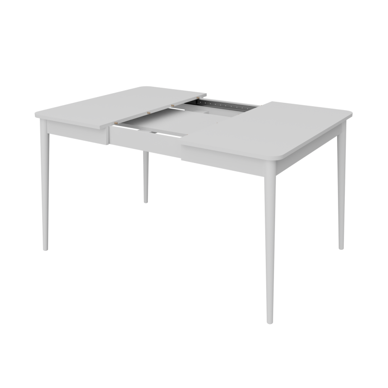 Розсувний стіл Неман МОНО квадрат Білий/Білий