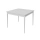 Розсувний стіл Неман МОНО квадрат Білий/Білий