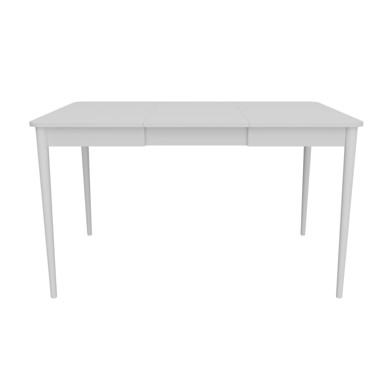 Розсувний стіл Неман МОНО квадрат Білий/Білий