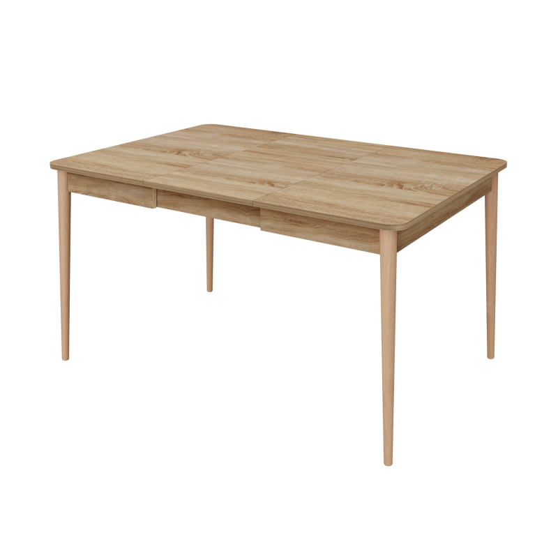 Розсувний стіл Неман МОНО квадрат Дуб сонома/Лак