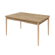 Розсувний стіл Неман МОНО квадрат Дуб сонома/Лак
