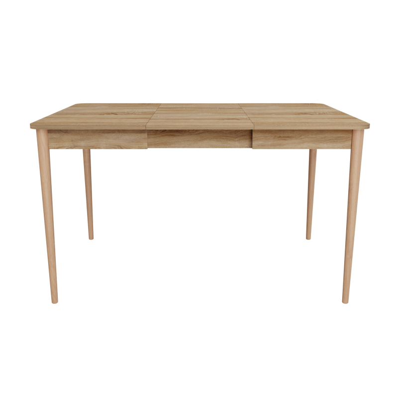 Розсувний стіл Неман МОНО квадрат Дуб сонома/Лак