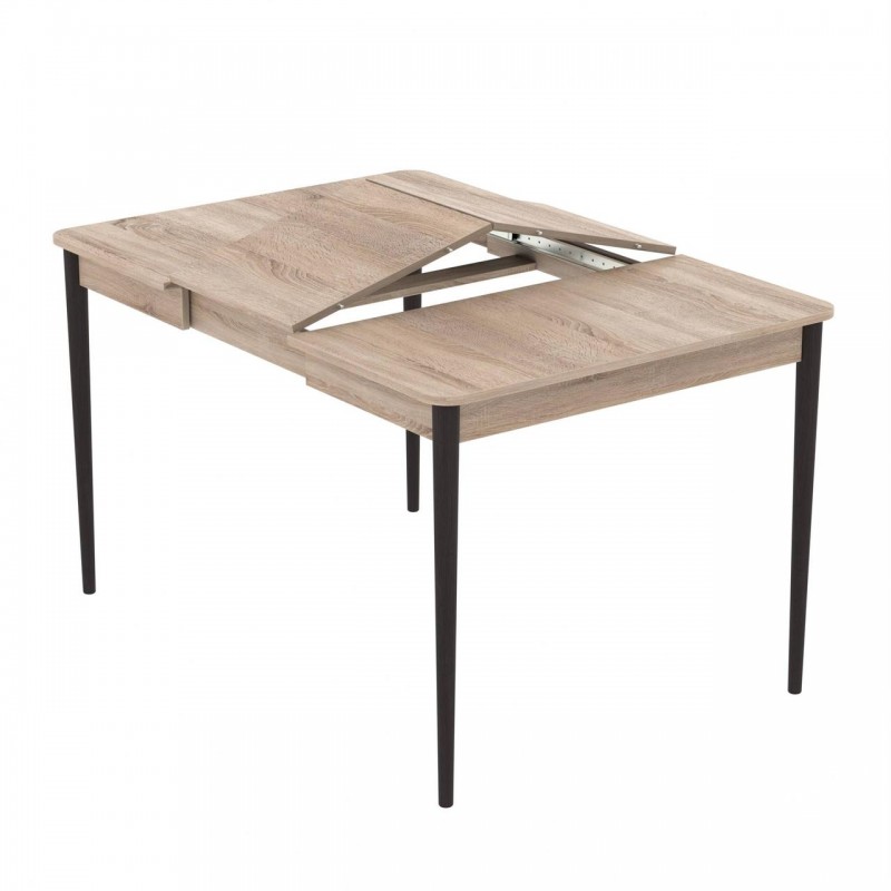Розсувний стіл Неман МОНО квадрат Дуб сонома/Венге