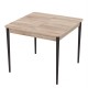 Розсувний стіл Неман МОНО квадрат Дуб сонома/Венге