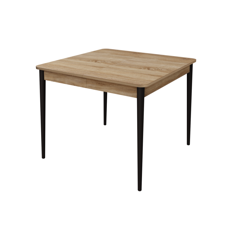 Розсувний стіл Неман МОНО квадрат Дуб сонома/Венге