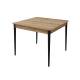 Розсувний стіл Неман МОНО квадрат Дуб сонома/Венге