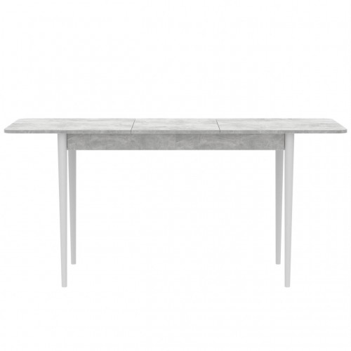 Розсувний стіл Неман МОНО прямокутний Бетон/Білий