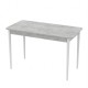 Розсувний стіл Неман МОНО прямокутний Бетон/Білий