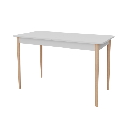 Розсувний стіл Неман МОНО прямокутний Білий/Лак