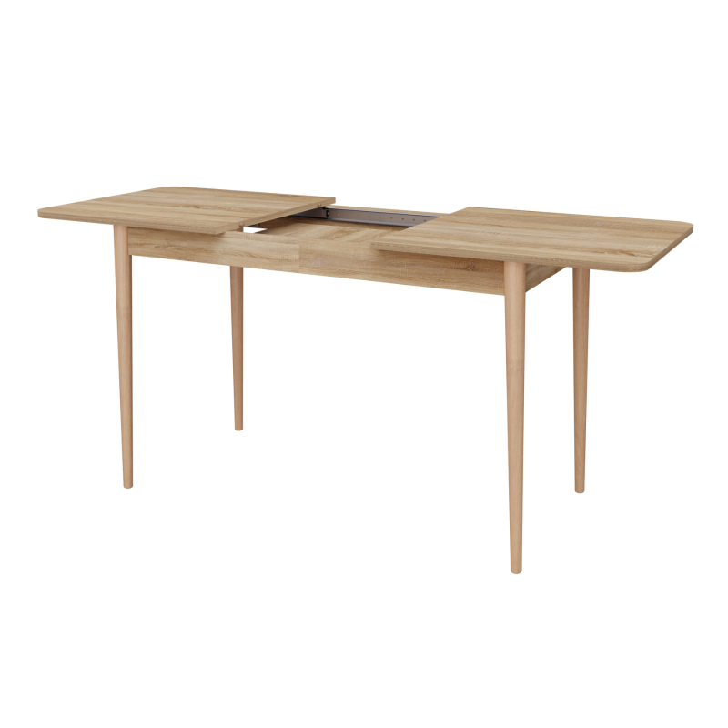 Розсувний стіл Неман МОНО прямокутний Дуб сонома/Лак