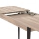 Розсувний стіл Неман МОНО прямокутний Дуб сонома/Венге