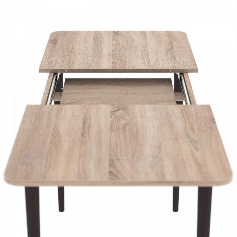 Розсувний стіл Неман МОНО прямокутний Дуб сонома/Венге