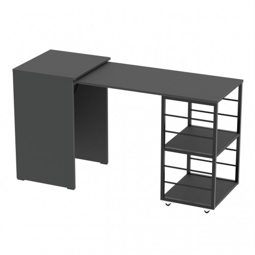 Розсувний стіл тумба ДОЛІН Антрацит