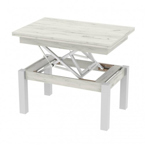 Стіл-трансформер БАТТЕРФЛАЙ Дуб крафт білий/Білий