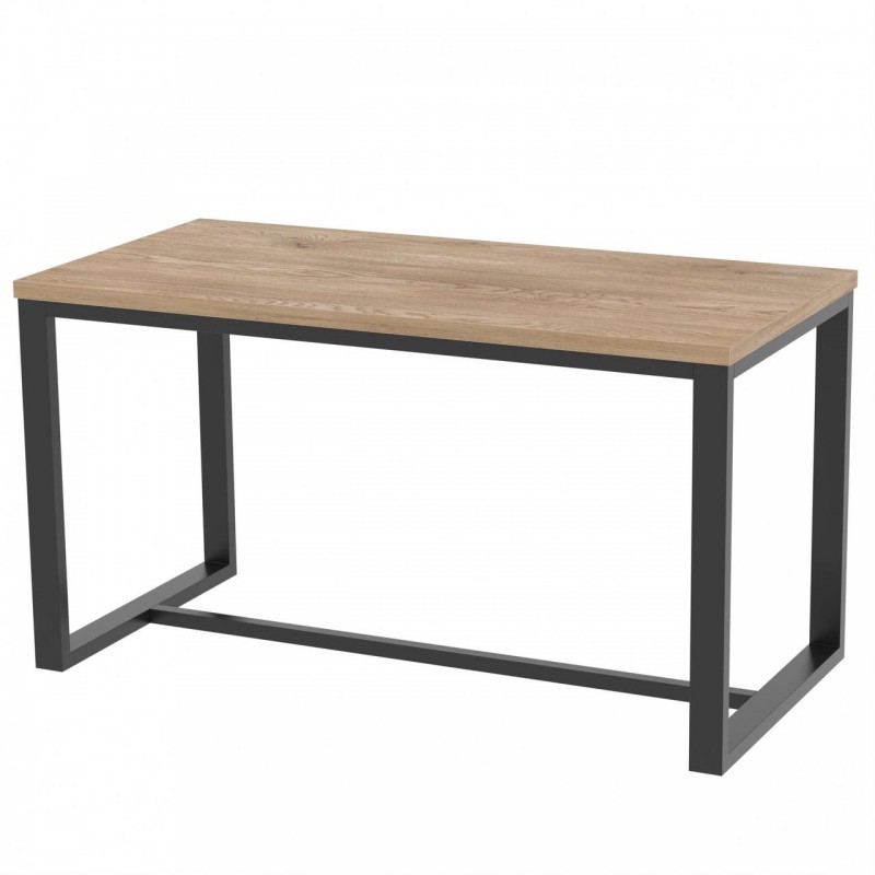 Стіл обідній лофт Неман ЛОРД 1180x600 Дуб кремона торро/Чорний