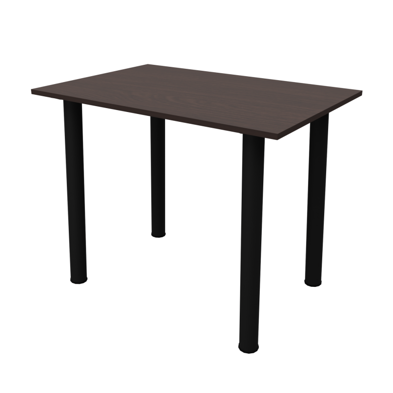 Стіл обідній Неман ЯРЛ 1380х675 Венге/Чорний