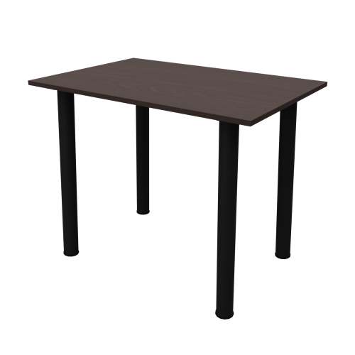 Стіл обідній Неман ЯРЛ 880х580 Венге/Чорний