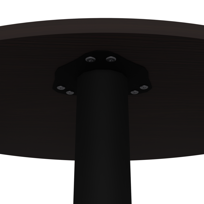 Стіл обідній Неман ЯРЛ D800 Венге/Чорний