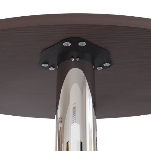 Стіл обідній Неман ЯРЛ D800 Венге/Хром