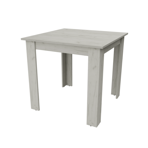 Стіл обідній Неман ЮТА 0.8 Дуб Крафт білий