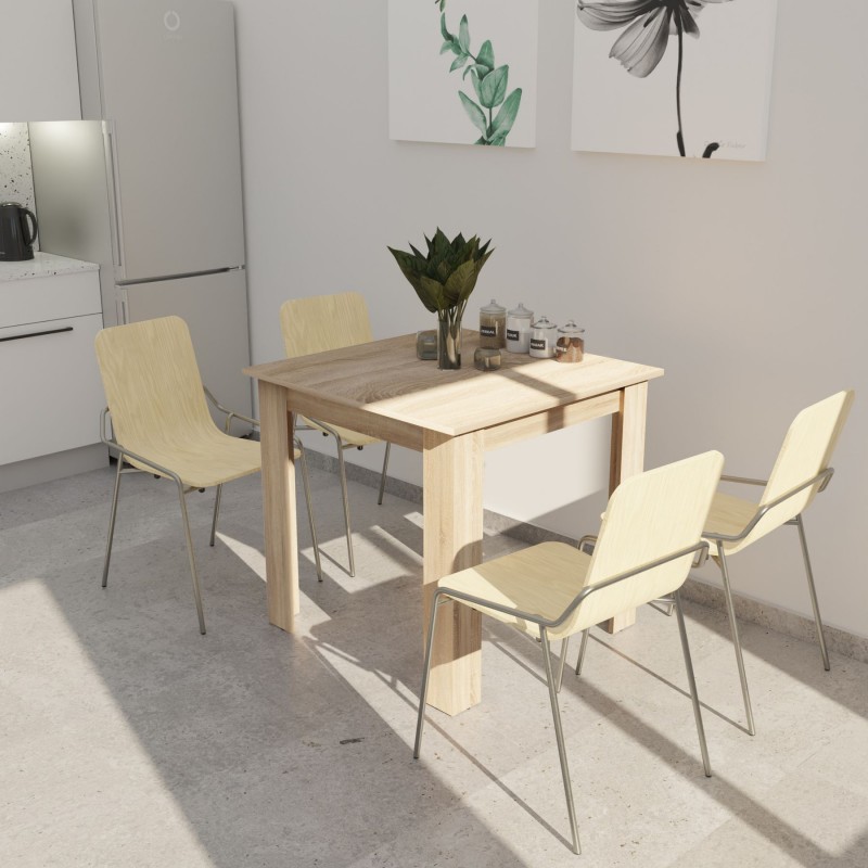 Стіл обідній Неман ЮТА 0.8 Дуб Сонома